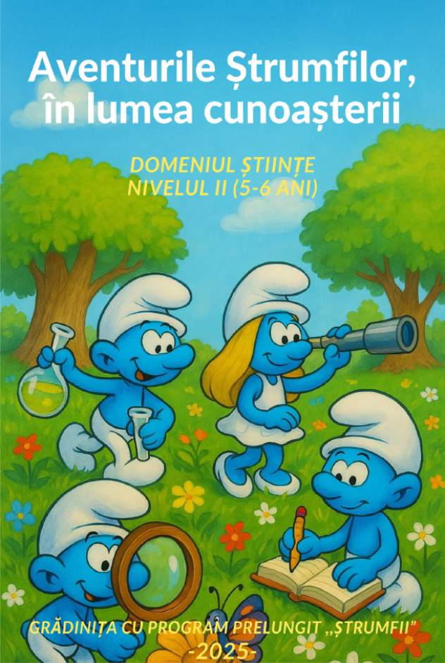 aventuri-lumea-cunoasterii gradinita privata strumfii bistrita