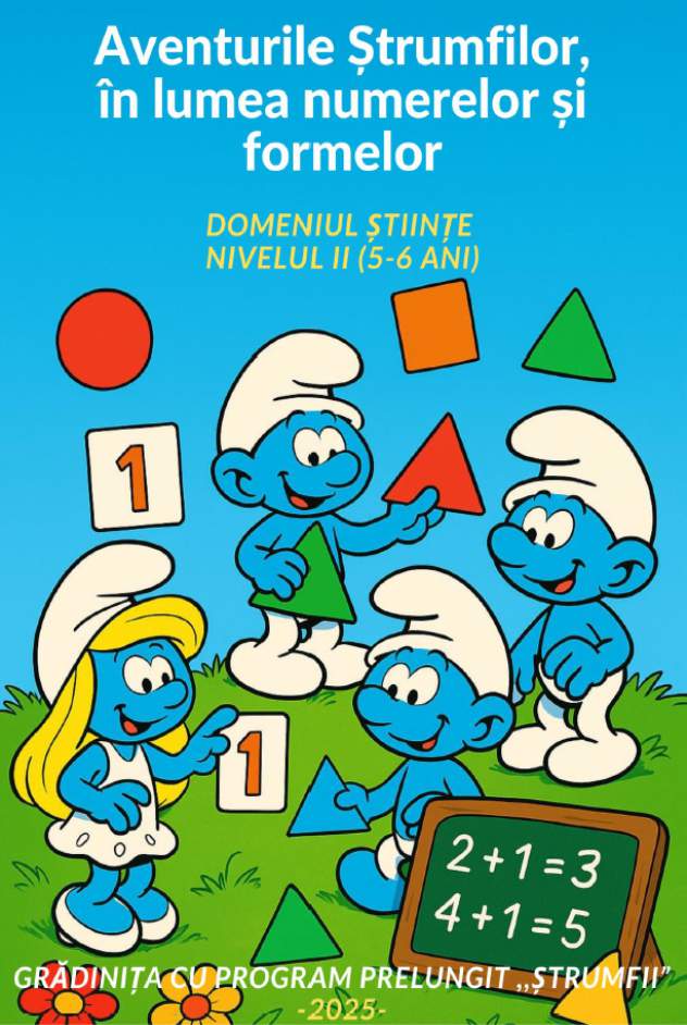 aventuri-lumea-numerelor-gradinita privata strumfii bistrita